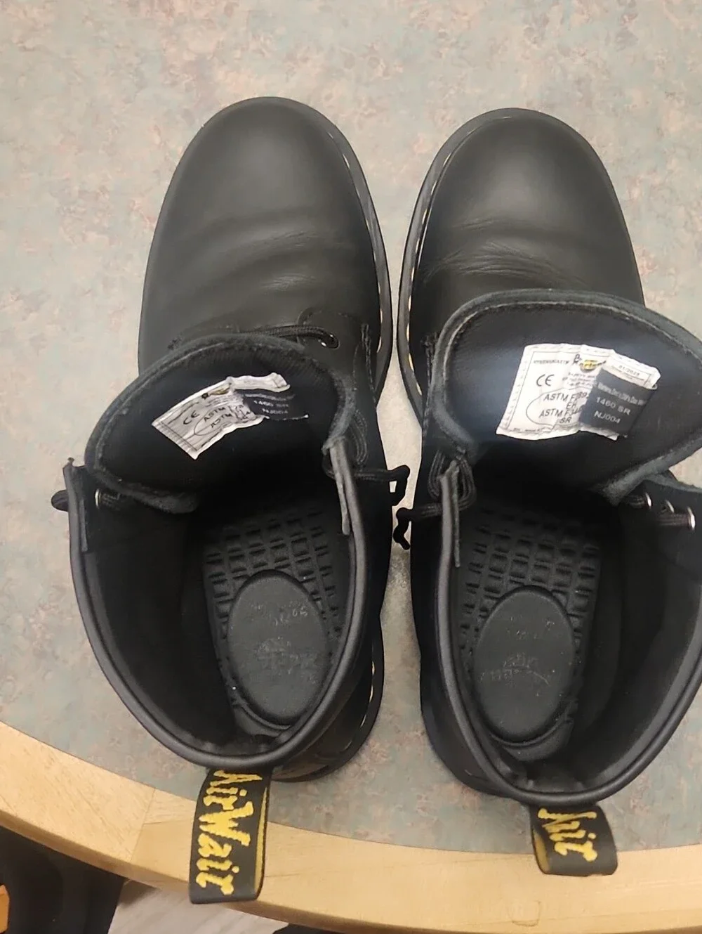 Dr. Martens 1460 SR - Black Leather Lace Up Boot – Men's Size 11 US/10 UK/ 44 EU